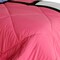 Pink Quilted Down Alternative Comforter Set Patchwork Bedding